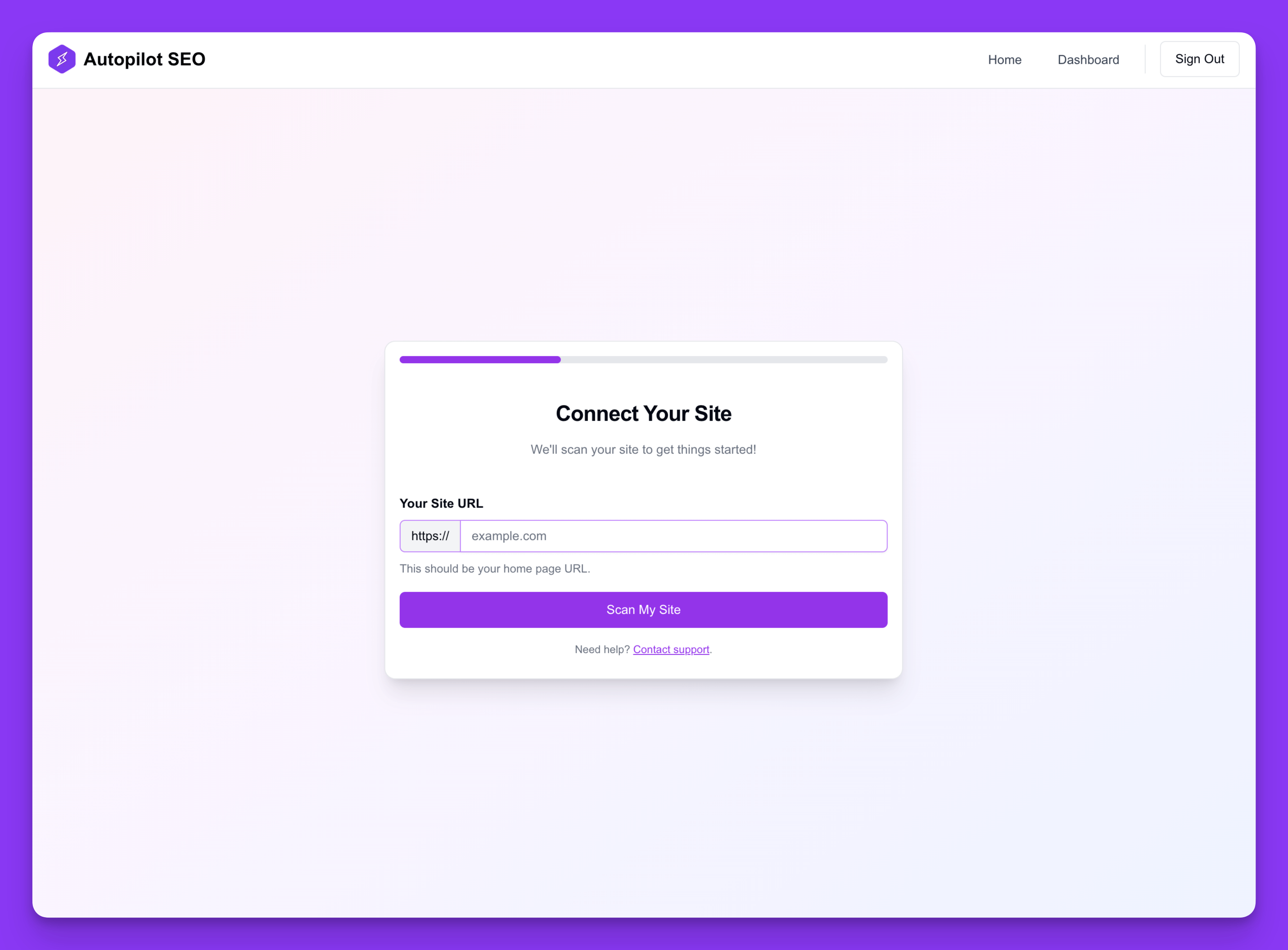 Add Website